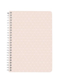 LOWHA A5 Spiral Bound Notebook Beige  - Image 1