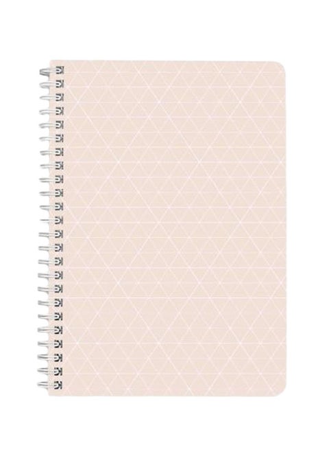 A5 Spiral Bound Notebook Beige