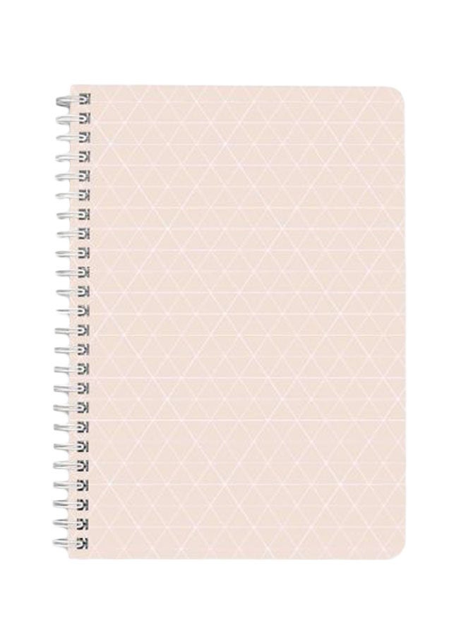 LOWHA - A5 Spiral Bound Notebook Beige - Image 1