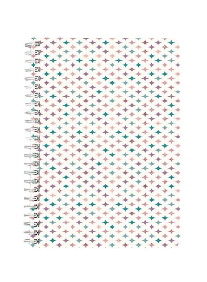 لوحة دفتر بسلك حلزوني مقاس A5 متعدد الألوان - Image 1