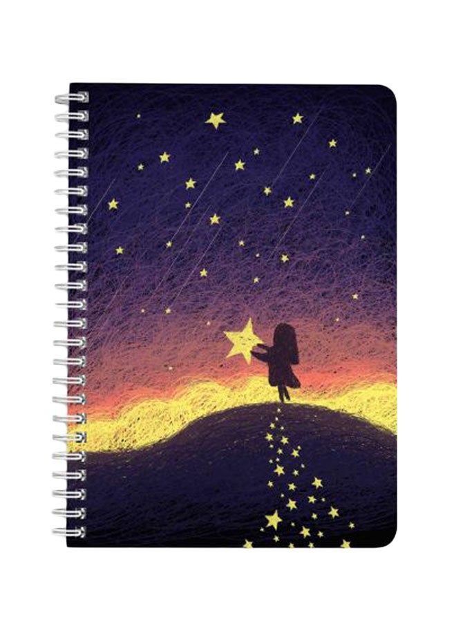 LOWHA - Sky Picking Up A5 Spiral Bound Notebook Multicolour - Image 1