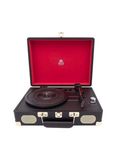 Soho Vinyl Record Player With Built-In Speaker 5060237571686 Black