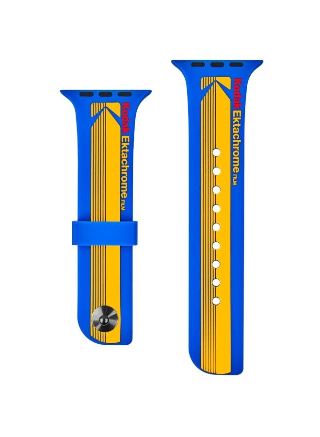 كايس مايت سوار بديل لساعة أبل ووتش سيريس 1/2/3/4 بمقاس 42/ 44 مم أزرق إكتاكروم - Image 2