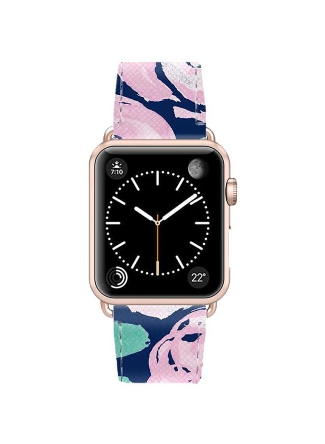 Casetify Replacement Band For Apple Watch 42mm Pink/Blue/Green - Image 1