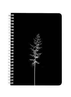 LOWHA A5 Spiral Bound Notebook Black/White  - Image 1