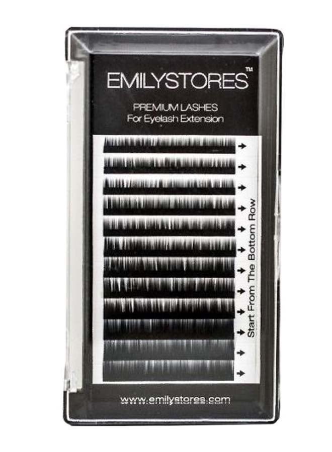 EMILYSTORS 12-Row Eye Lashes Extension Black - Image 1
