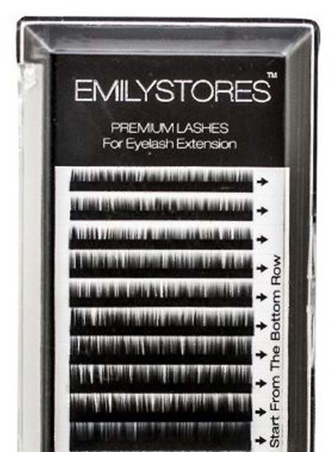 EMILYSTORS 12-Row Eye Lashes Extension Black - Image 2