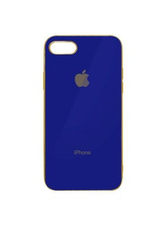 HICOOL Protective Case Cover For Apple iPhone 7/8 Blue/Gold  - Image 1