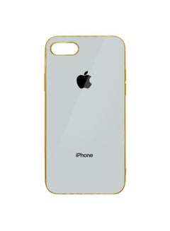 HICOOL Protective Case Cover For Apple iPhone 7/8 White/Gold  - Image 1