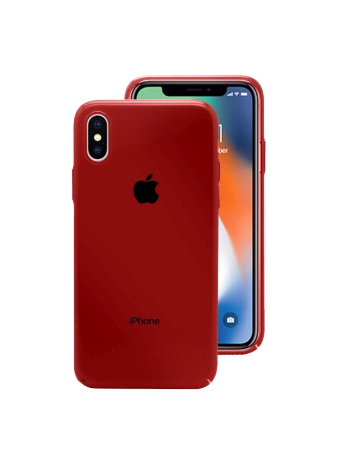 HICOOL - Protective Case Cover For Apple iPhone X Red - Image 1