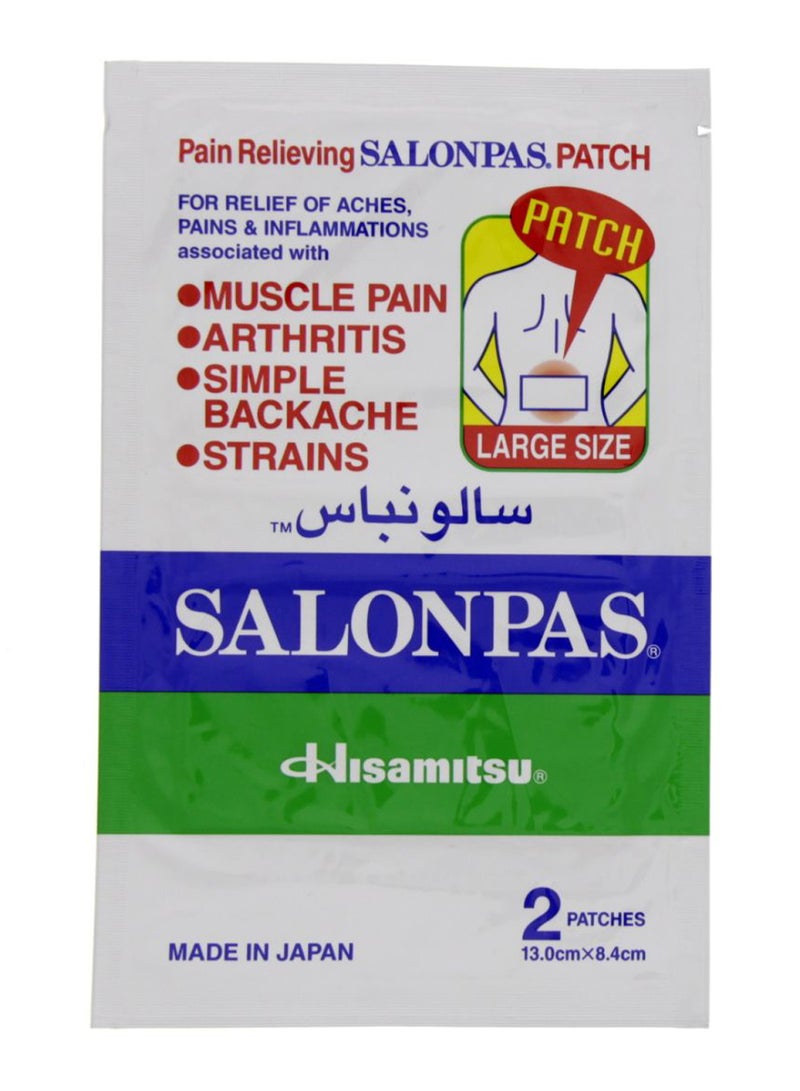 Salonpas 2-Piece Pain Relieving Patch Kit  - Image 1