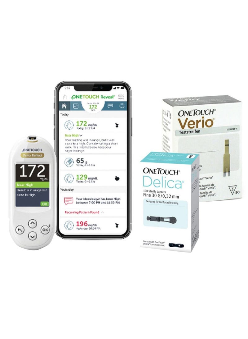 One Touch Verio Reflect Glucometer  - Image 2