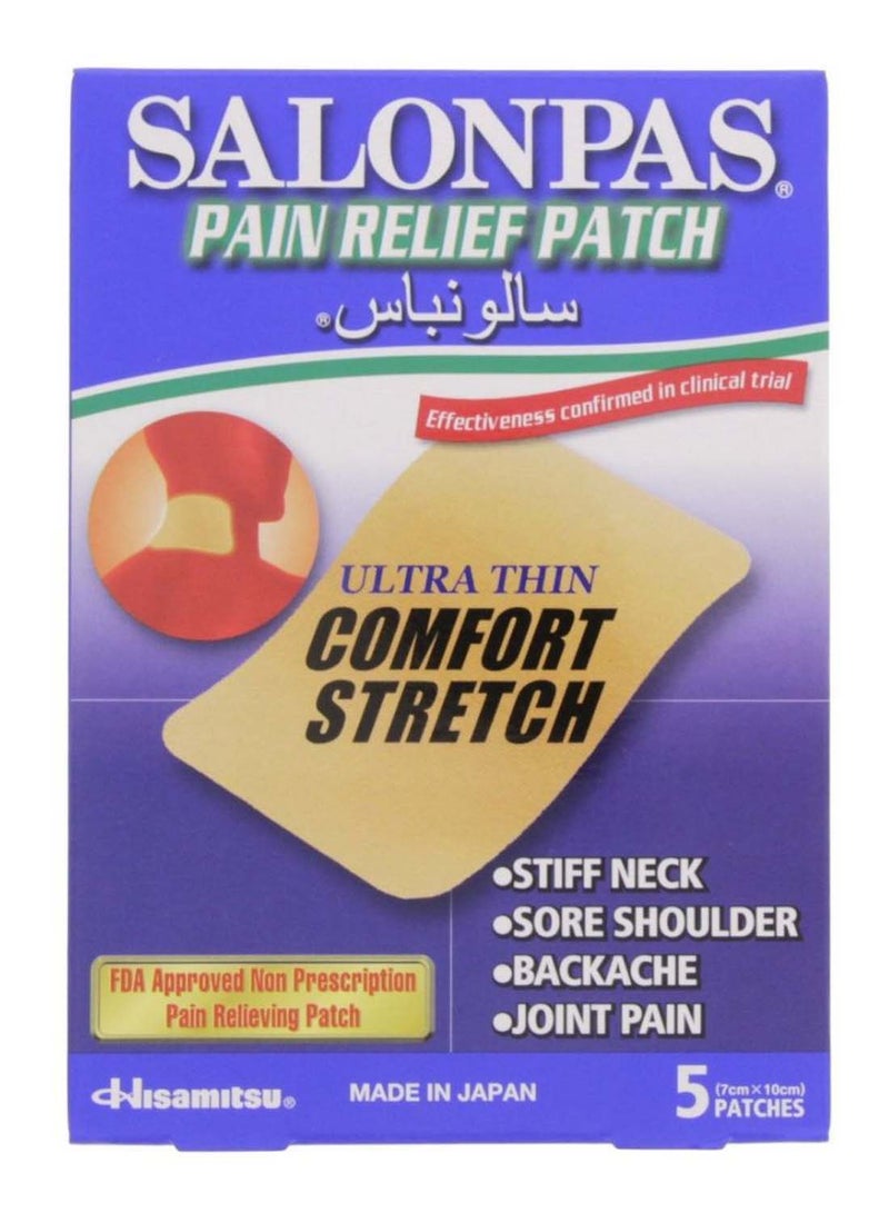 Salonpas 5-Piece Pain Relief Patch Set 