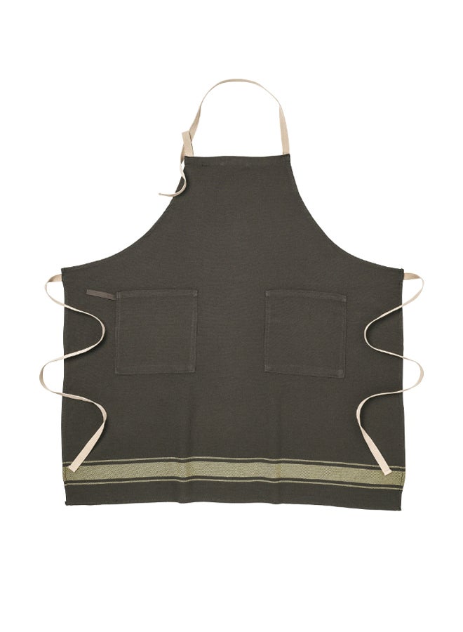 VARDAGEN Cotton Apron Black 36inch  - Image 1