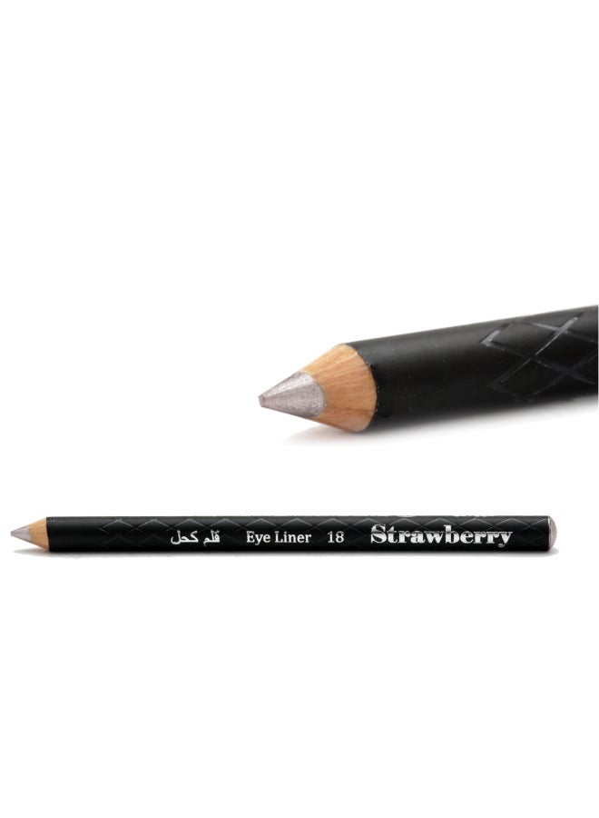 ستوربيري قلم تحديد العيون رقم 18 فضي - Image 2