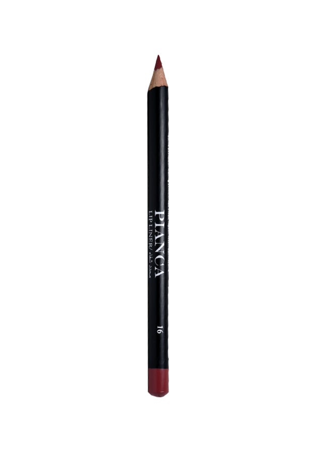 PIANCA Lip Liner Pencil No.16 Dark Red - Image 1
