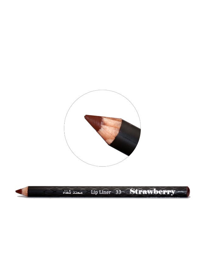 ستوربيري قلم تحديد الشفاه رقم 33 بني غامق - Image 2