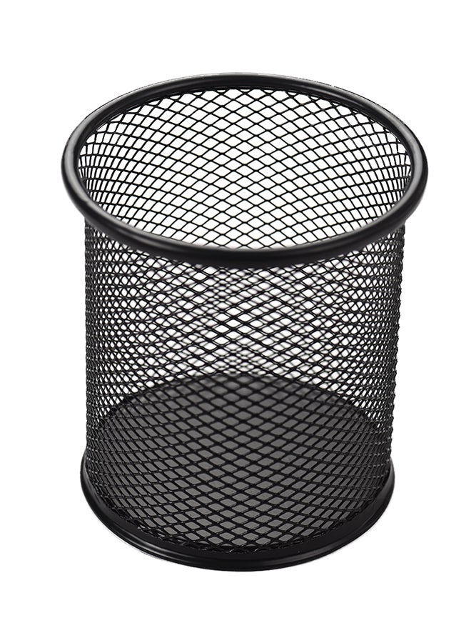 Mesh Pen And Pencil Holder Black - Image 1