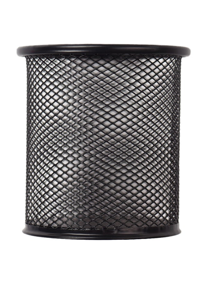 Mesh Pen And Pencil Holder Black - Image 2