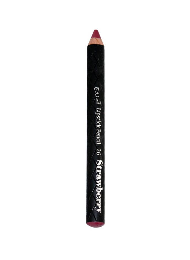 Strawberry lipstick Pencil No.26 Guardsmen Red - Image 1