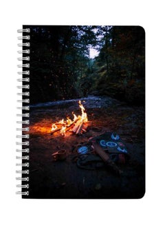 LOWHA Bonfire A5 Spiral Notebook Multicolour  - Image 1