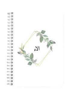 LOWHA Alla A5 Spiral notebook White/Green  - Image 2