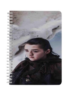 LOWHA Arya Stark A5 Spiral Notebook Multicolour  - Image 1