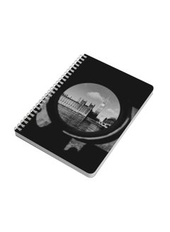 LOWHA Big Ben A5 Spiral Notebook Black/Grey  - Image 2