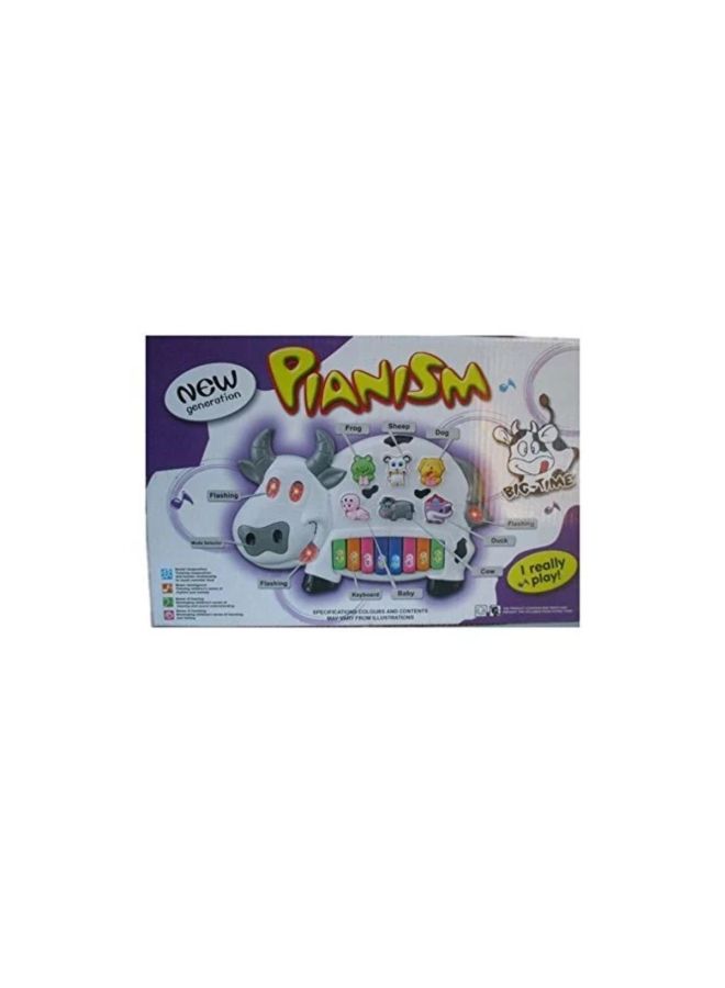 Munchkin Land Pianism Musical Cow Keyboard Toy 12inch  - Image 3