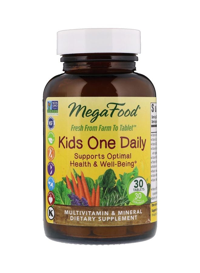 ميغافود مكمل غذائي وان دايلي للأطفال - 30 قرص