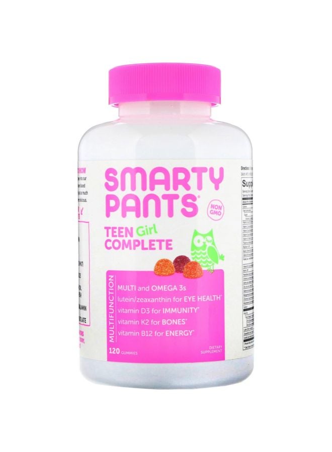 SmartyPants Teen Girl Complete Dietary Supplement-120 Gummies