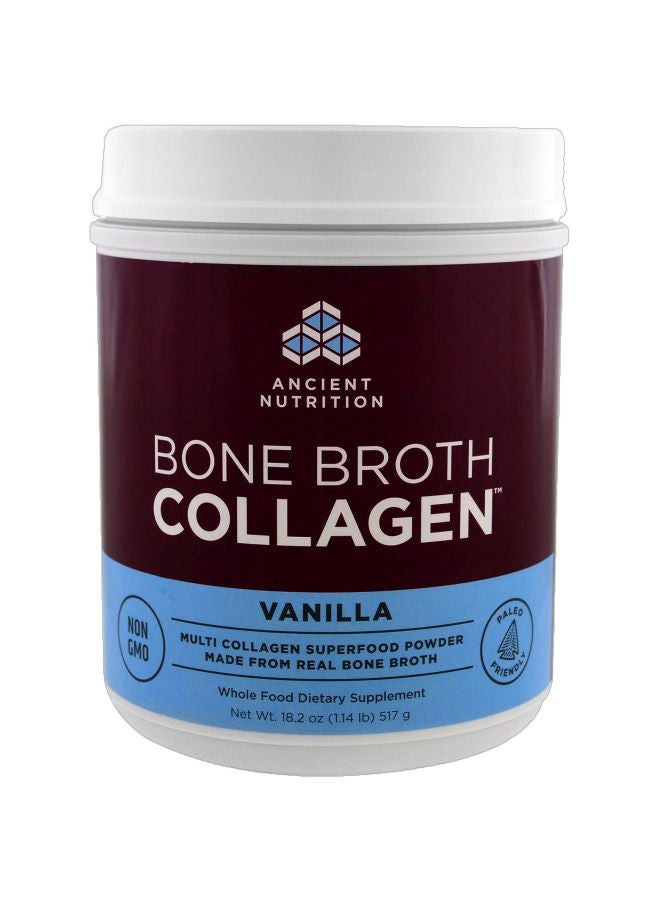 Ancient Nutrition Bone Broth Collagen Dietary Supplement - Vanilla