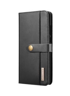 Detachable Horizontal Flip Magnetic Case Cover For Huawei P30 Pro With Holder & Card Slots Black
