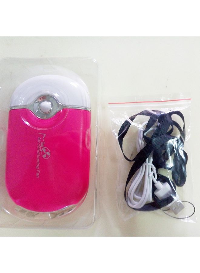 جامب مروحة تكييف صغيرة لتمديد الرموش مزودة بمنفاخ الرموش ومنفذ USB أسود/ أبيض  - Image 5