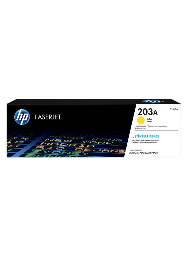 HP Laserjet Toner Cartridge Yellow Jaune