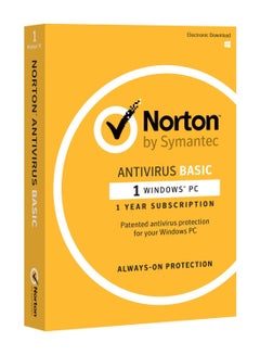Norton AntiVirus Basic 1 Device Yellow  - Image 1