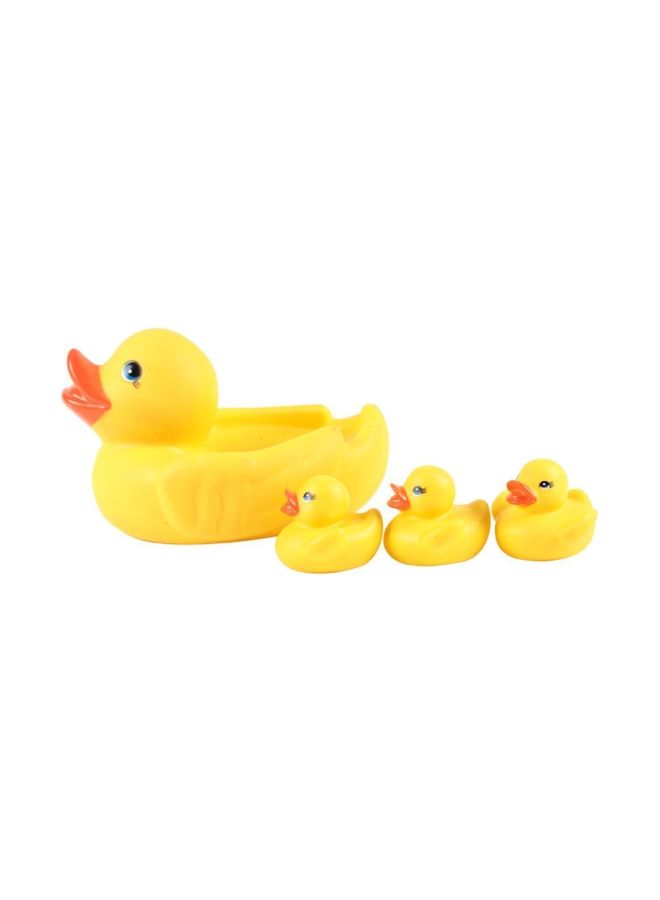JVM 4-Piece Chu Chu Duck Bath Toy Set - Image 3