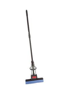 Long Handle Sponge Mop Black/Blue