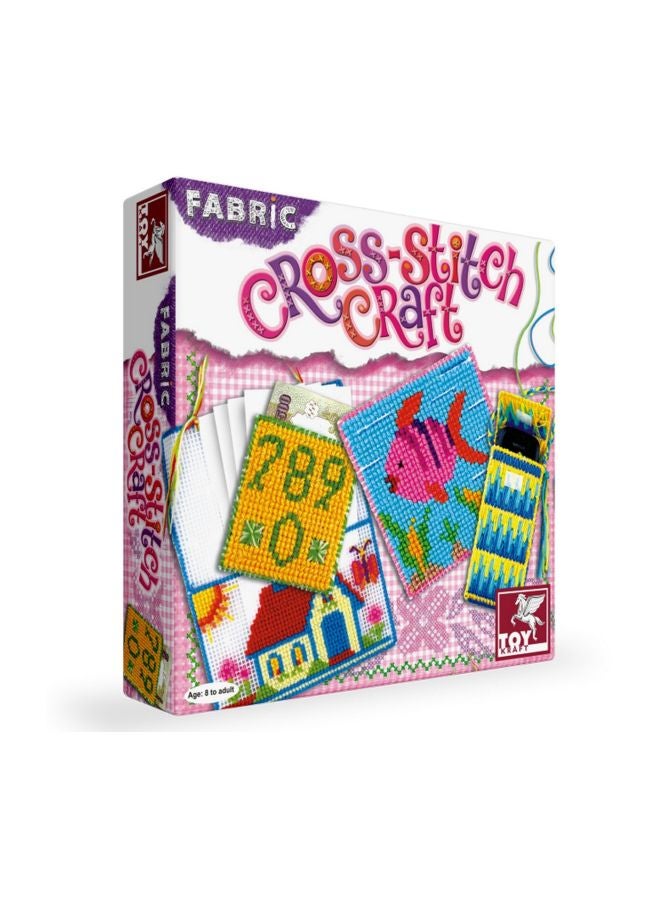 توي كرافت طقم أدوات تطريز حرفي بنمط الغرز المتقاطعة طراز 39490  - Image 5