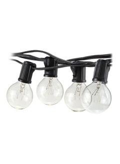 G40 Incandescent String Light With 2 Spare Bulbs Yellow 25feet