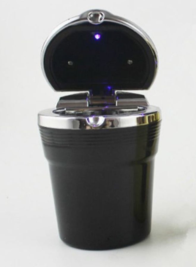 Portable LED Light Cylinder Cup Car Ashtray - Image 2