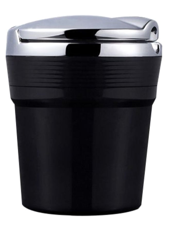 Portable LED Light Cylinder Cup Car Ashtray - Image 1