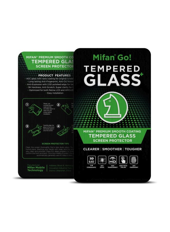 ميفان لاصقة حماية للشاشة من الزجاج المقوى مناسبة لساعة أبل سيريس 1/2/3 أسود - Image 5