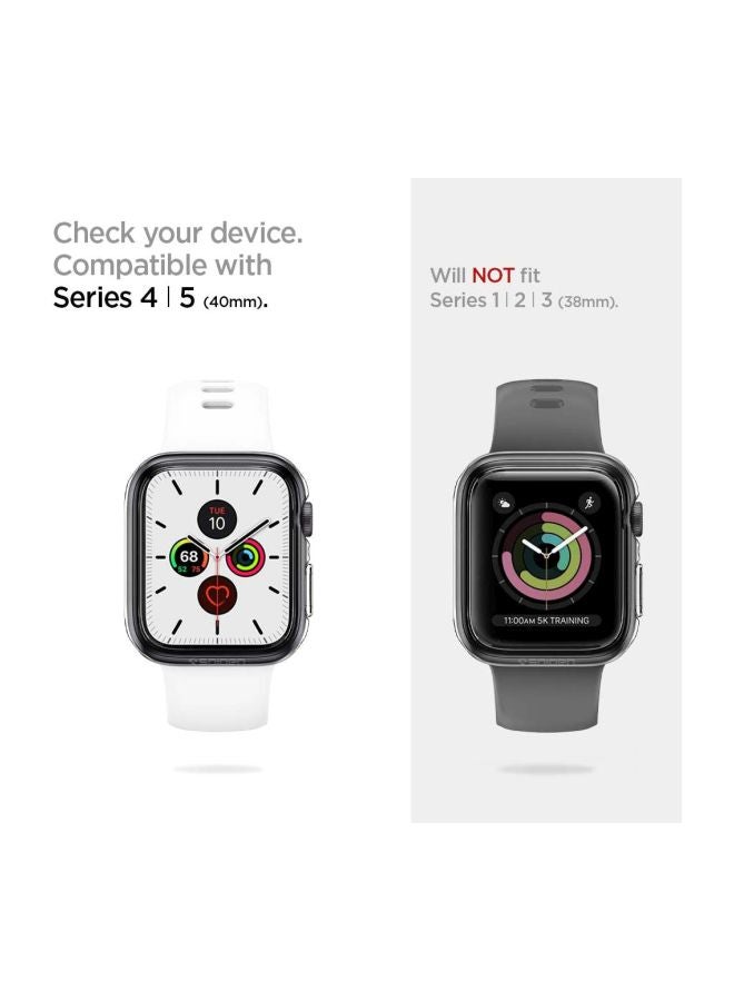 Spigen Protective Case Cover For Apple Watch Series 5/4 40mm Crystal Clear  - Image 2