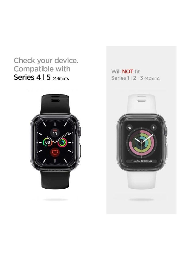 Spigen - Ultra Hybrid Protective Case For Apple Watch Series 4/5/SE/6 44mm Crystal Clear - Image 1