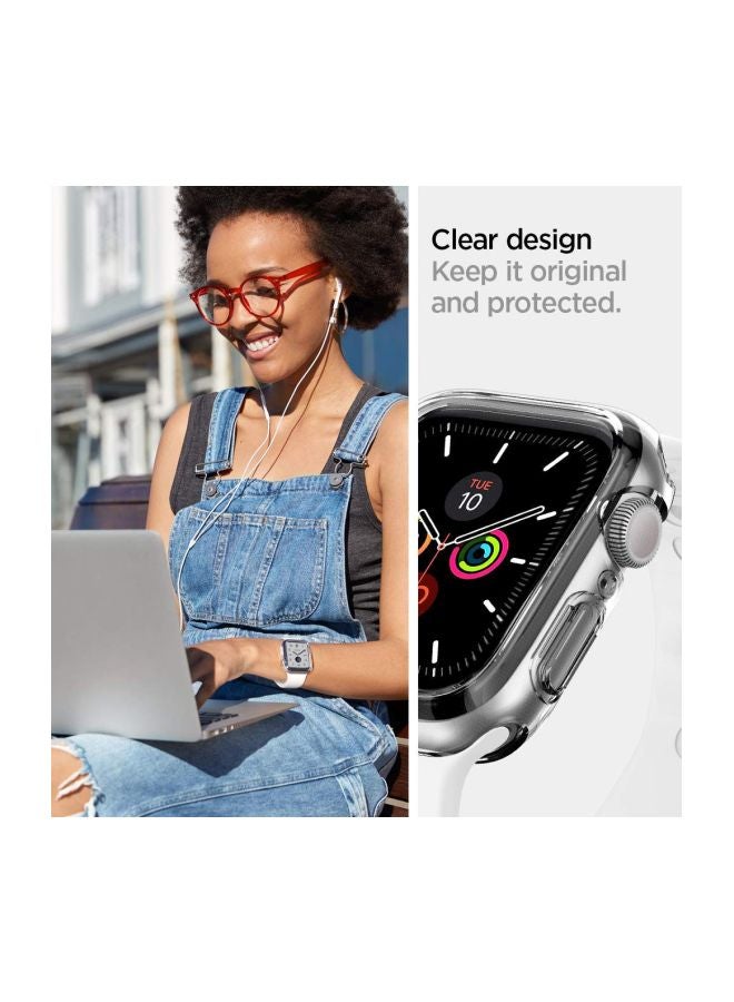 Spigen Protective Case Cover For Apple Watch Series 5/4 40mm Crystal Clear  - Image 4
