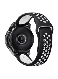 Smart Band Replacement Band For Samsung Galaxy Watch 46mm Black/White  - Image 2