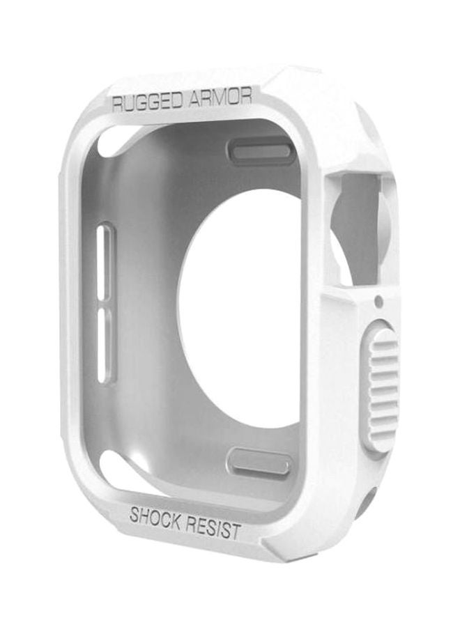 Smart Band - Shatter-Resistant Protective Bumper For Apple Watch White - Image 1