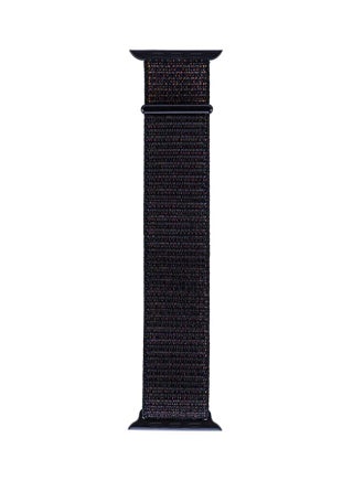 Woven Nylon Sport Loop Strap for Apple Watch 40mm Black - v1579964020/N33955408A_1