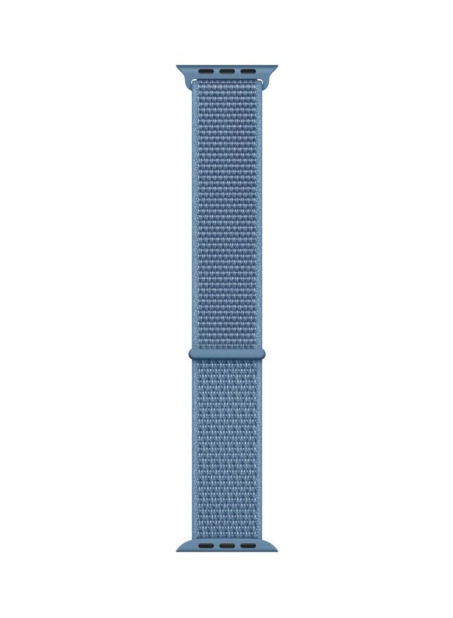 Smart Band - Woven Nylon Sport Loop Strap for Apple Watch 40mm Blue - Image 1